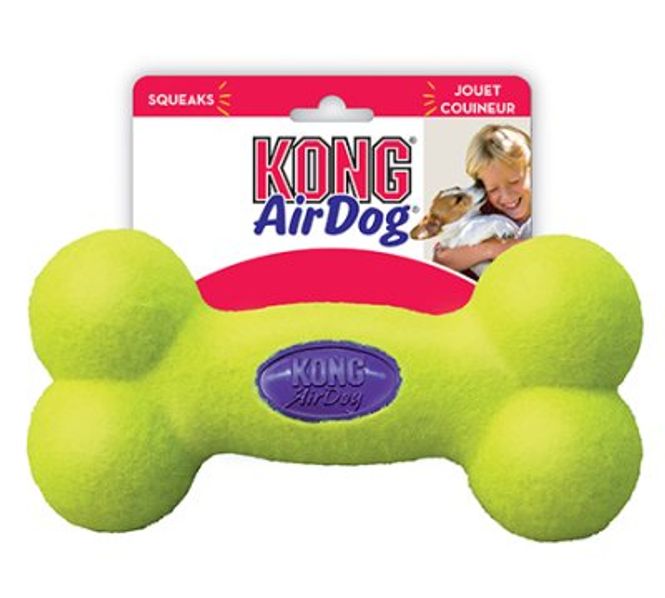Hovedbilde KONG AIRDOG SQUEAKER BONE M 16x8x5CM