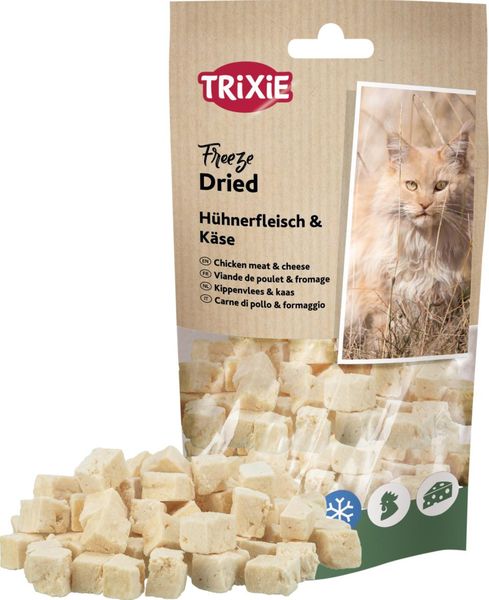 Hovedbilde TRIXIE Frysetørret Kylling og Ost ( 25 gr )