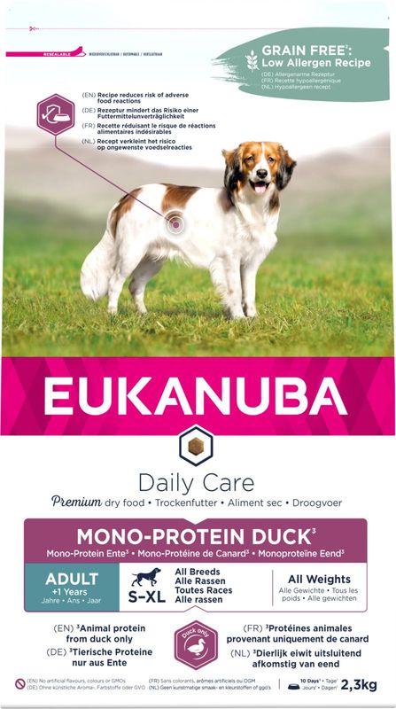 DailyCare Adult All Breeds Mono-Protein And 2.3 kg