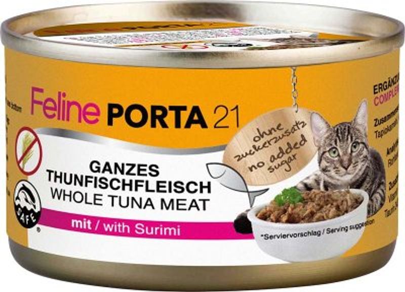 KATTEFÔR FELINE TUNFISK & SURIMI 90GR