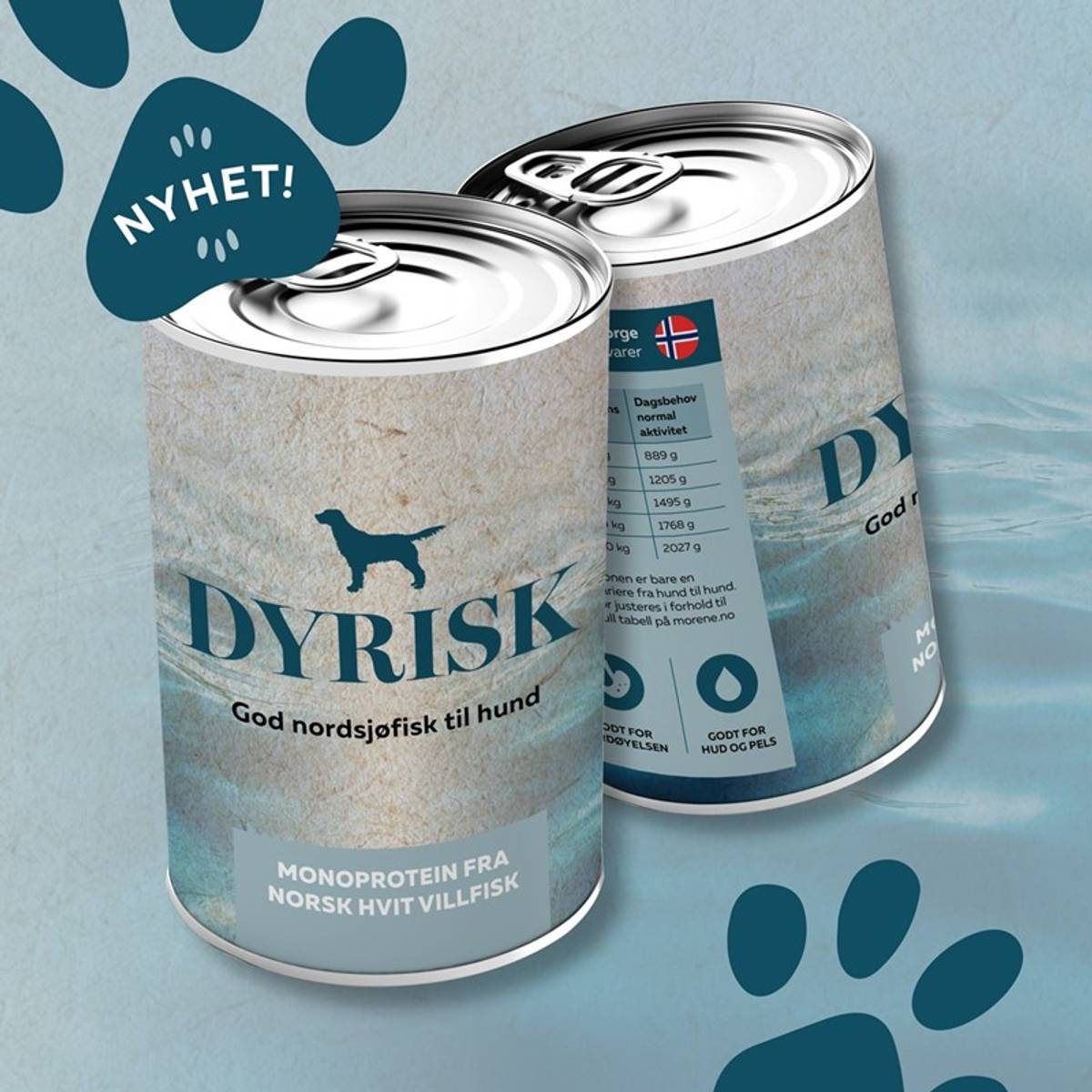 Dyrisk nordsjøfisk 400g