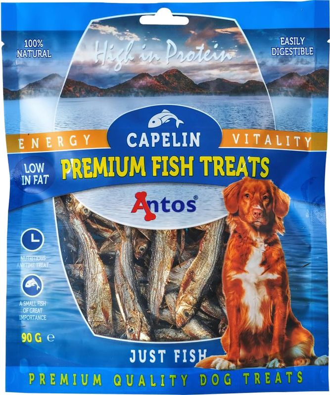 Hundegodis tørket fisk 90 g