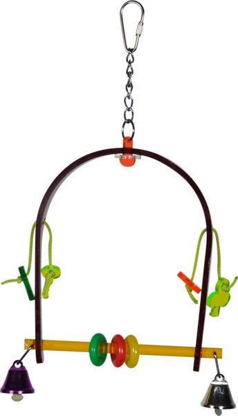 Hovedbilde Fugleleke – plexi swing