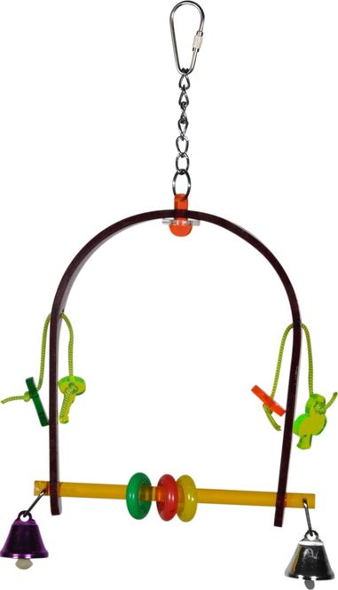 Hovedbilde Fugleleke – plexi swing