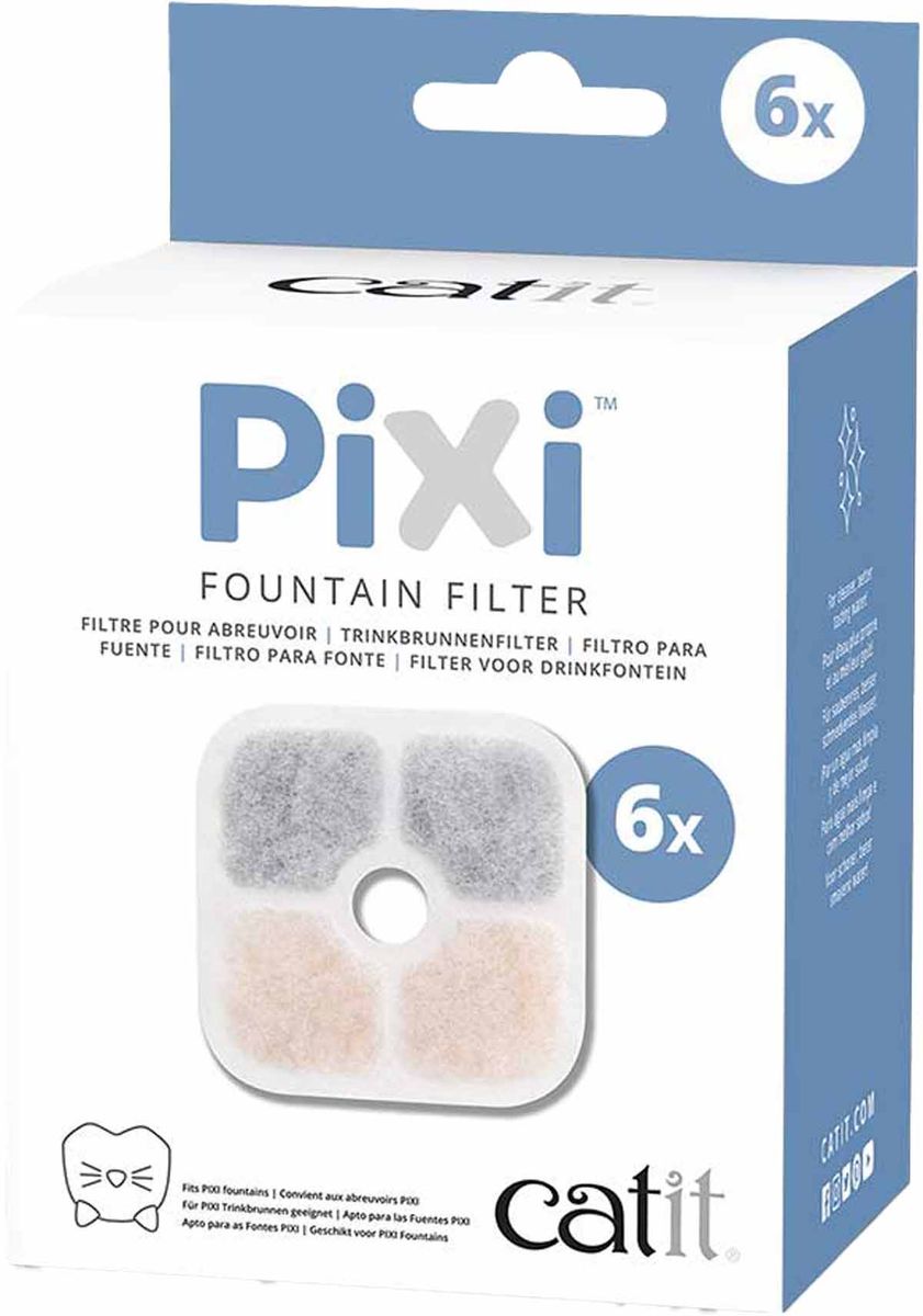 Kolfilter til Pixi 2.5 l 6 stk