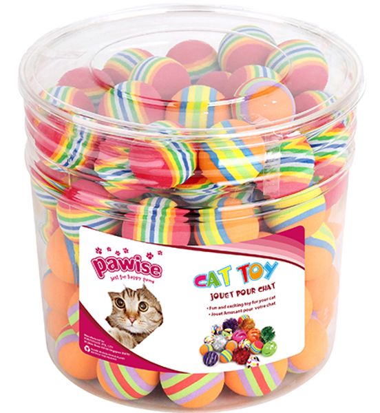 Hovedbilde Regnbueball i skumdisplay