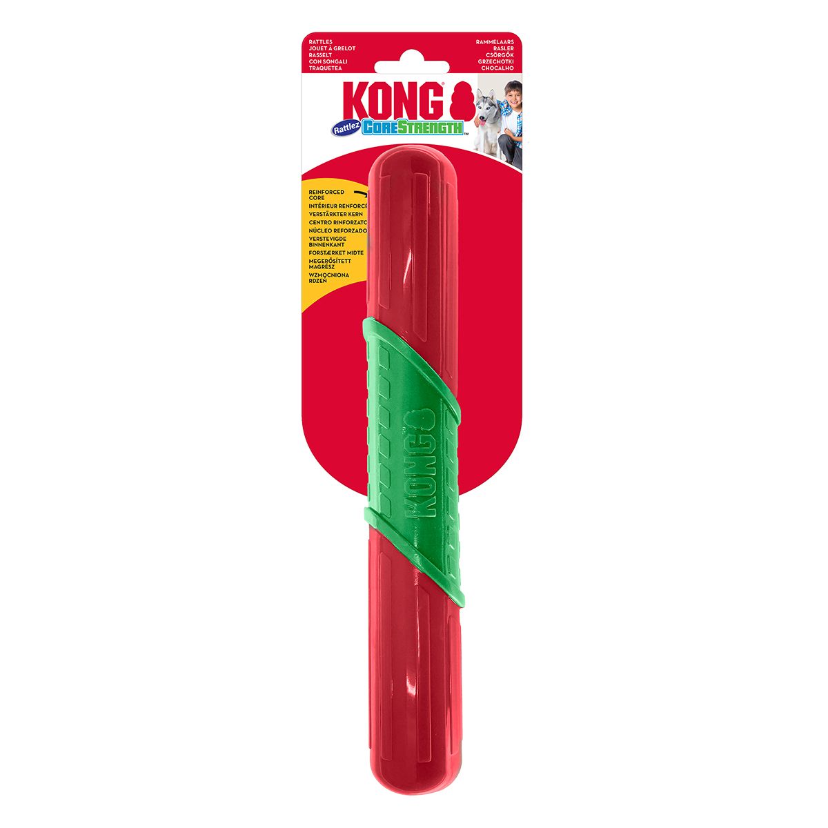 KONG Holiday CoreStrength Rattlez Stickmix L 28x4x4 cm