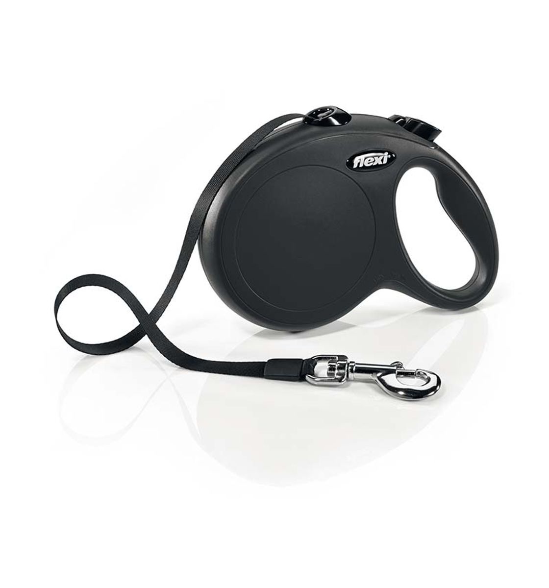 Flexi Koppel New Classic L 5 m Bånd Svart Max 50 kg