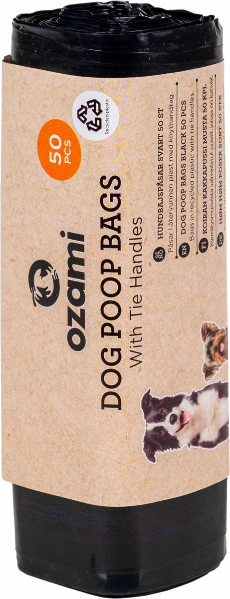 Ozami Hundeposer med Håndtak Svart