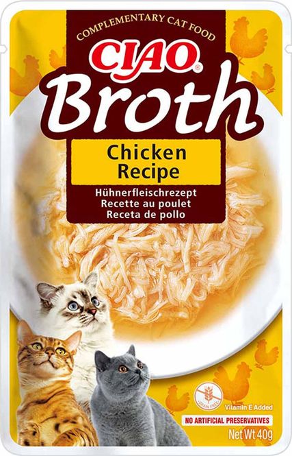 Hovedbilde Inaba Chicken Broth Kylling 40g | Suppe & Fôrtopping