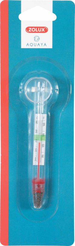 Zolux Termometer Glass med Sugekopp – Presist termometer til akvarium