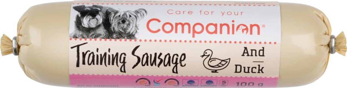 Companion Treningspølse And 100g – Kuttbar & Kornfri