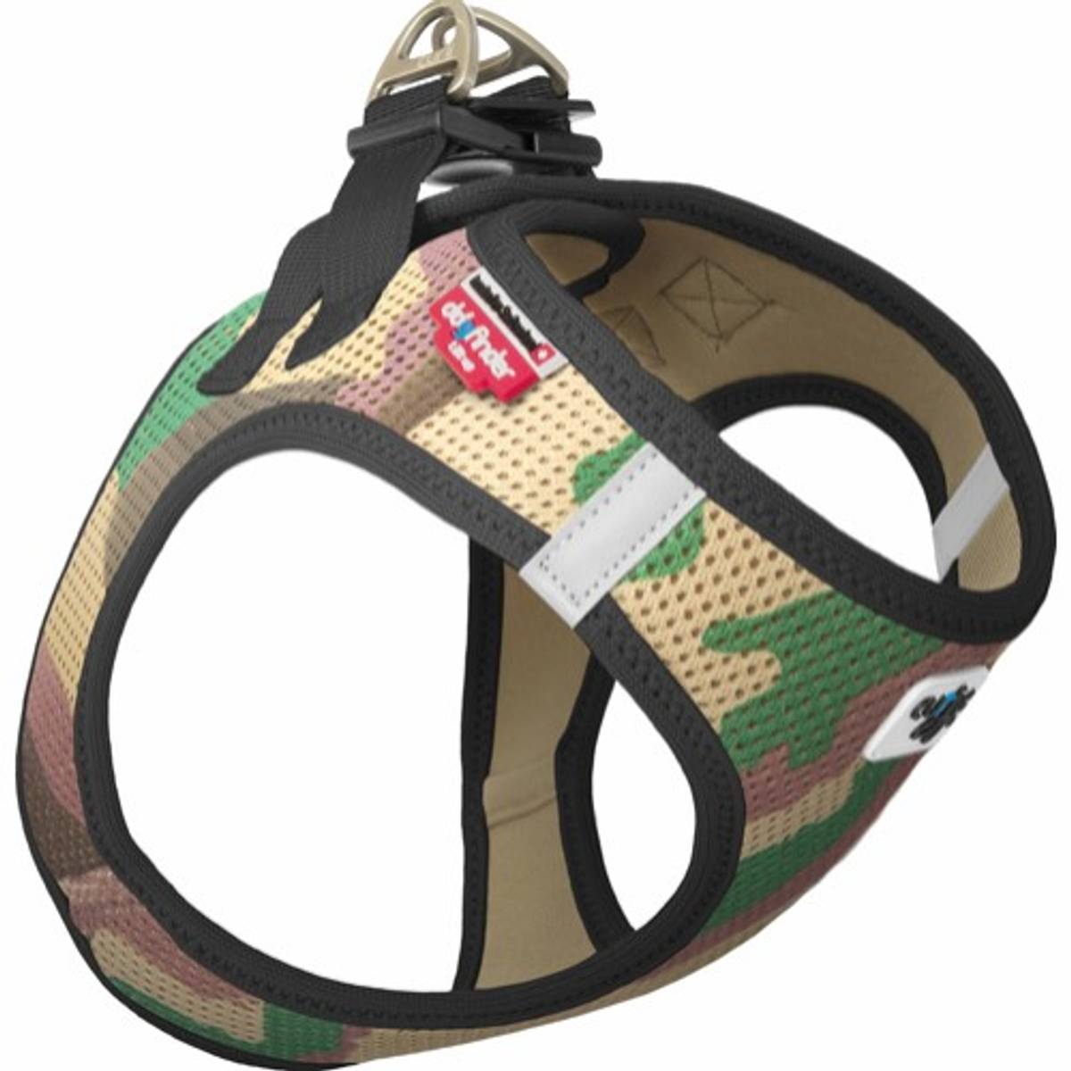 CURLI SELE VEST AIR MESH CAMO 2XS