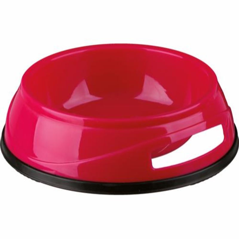 PLASTSKÅL MED GUMMIRING 500ML