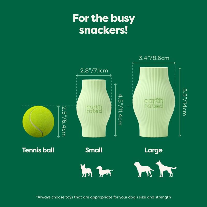 Earth Rated Treat Toy Str S | Bærekraftig Aktivitetsleke