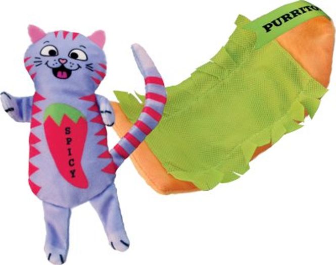 Hovedbilde KONG PULL-A-PARTZ PURRITO 2,5x6x14CM