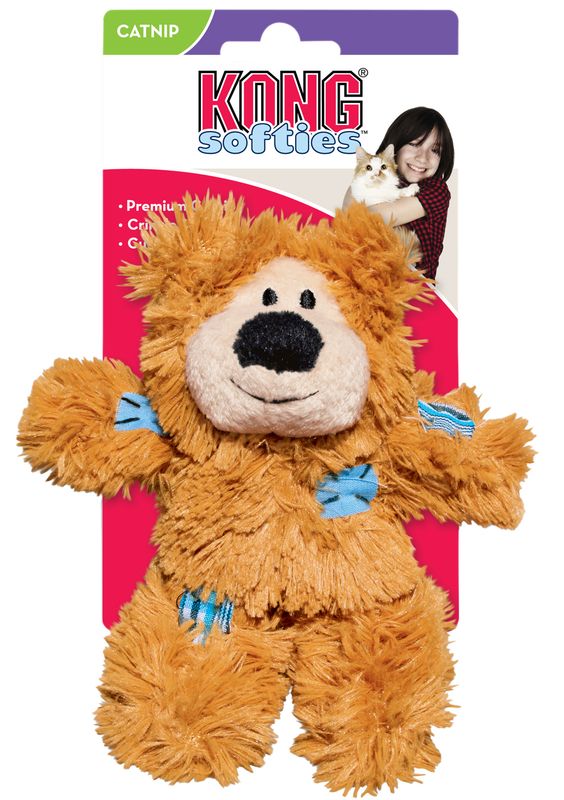 KONG SOFTIES PATCHWORK BEAR 13x8x5CM