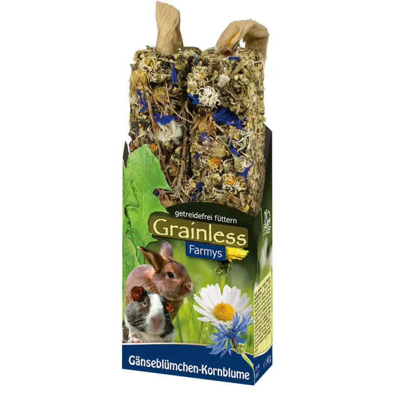 JR Farm Farmys Tusenfryd & Kornblomst 140g | Kornfri snacks