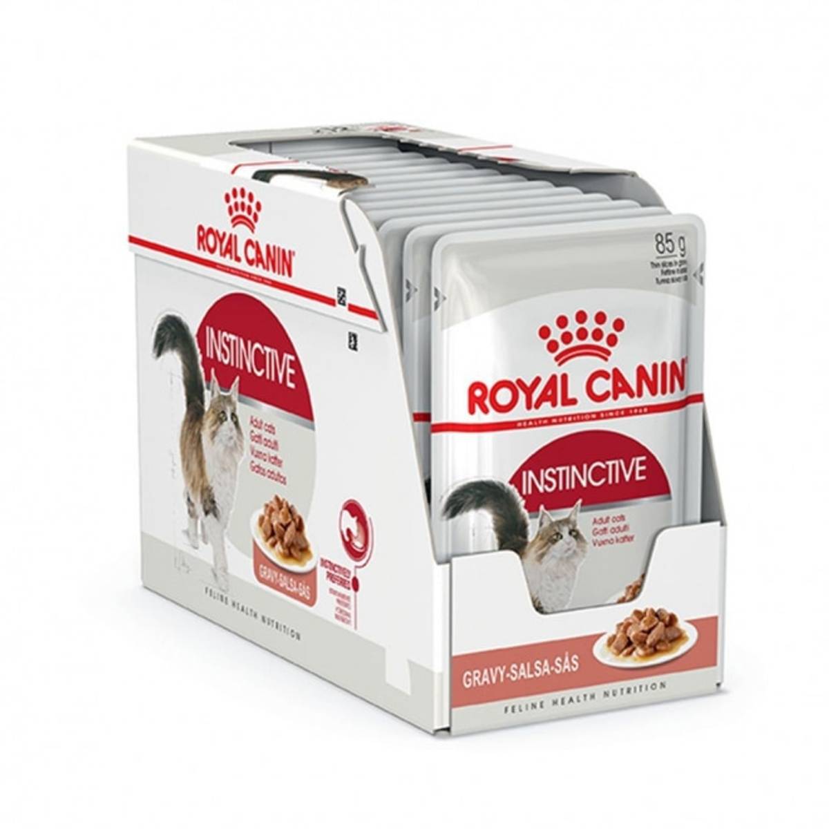 ROYAL CANIN Instinctive Gravy 12x85g | Våtfôr Voksen Katt