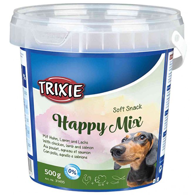 Hovedbilde Trixie Soft Snack Happy Mix 500g