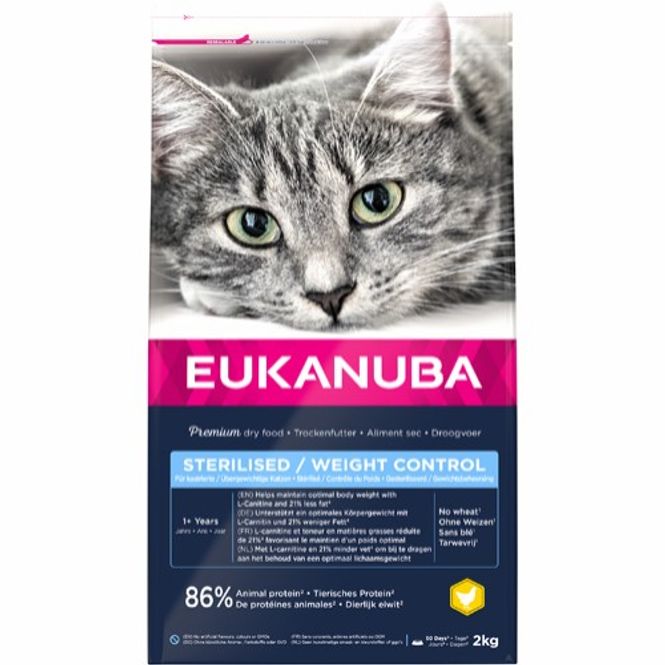Hovedbilde Eukanuba Sterilised/Weight Control 1+ Adult 2kg