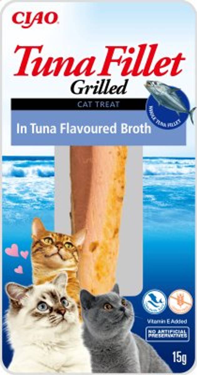 GRILLED TUNA IN TUNA BROTH