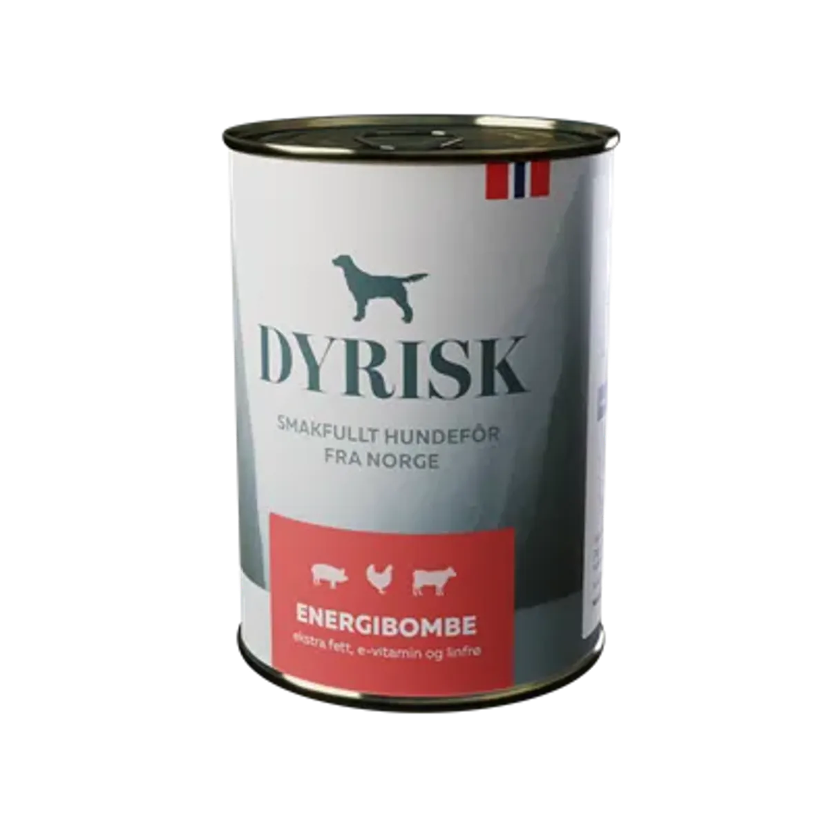 Dyrisk Energibombe 400g x 12 stk | Norsk Energirikt Våtfôr