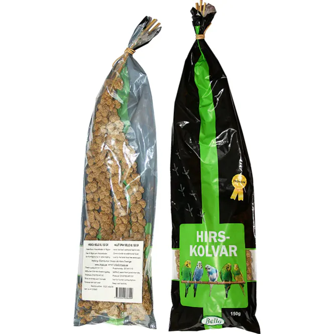 Hovedbilde BELLO Hirse kolber gul 150 gr