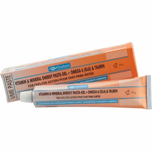 Hovedbilde Diafarm Vit/min energy paste-gel cat 50g