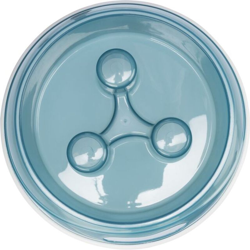 Trixie Slow Feed Plastskål 450 ml | Sklisikker Spise Sakte Skål
