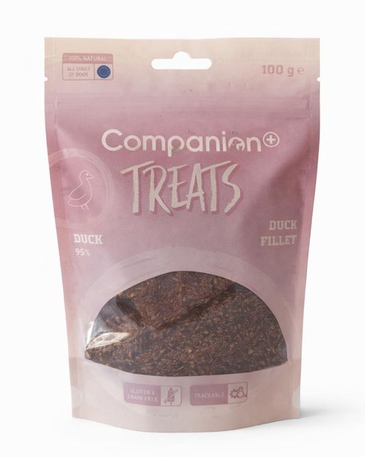 Hovedbilde Companion+ Duck Fillets 100g | Myke Andefileter
