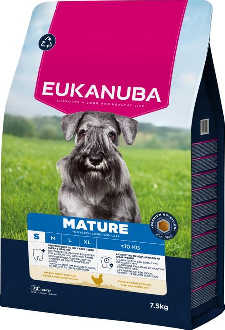Hovedbilde EUKANUBA Mature Small Breed Kylling - 7.5 Kg