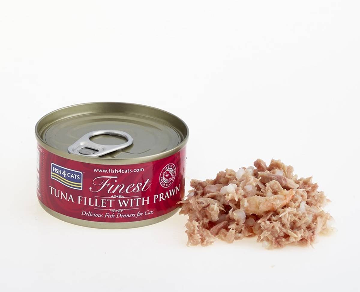 Fish4Cats Wet Tuna & Shrimp 70g | Kornfritt Våtfôr