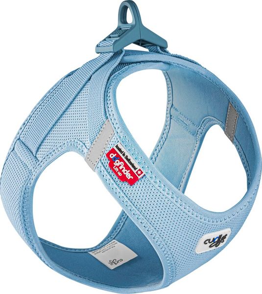 Hovedbilde Curli Air-Mesh Sele Clasp Sky Blue | Sikker Step-In Sele