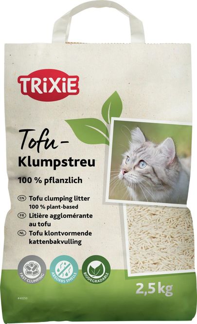 Hovedbilde TRIXIE Tofu Clumping Litter 2,5 kg | Trygg for Kattunger
