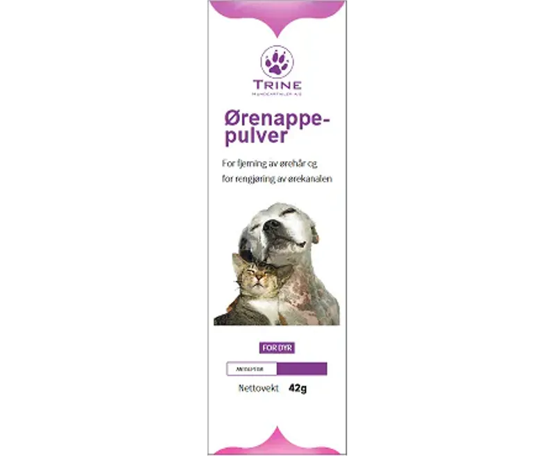 Trine Ørenappepulver 42g | Effektiv fjerning av ørehår