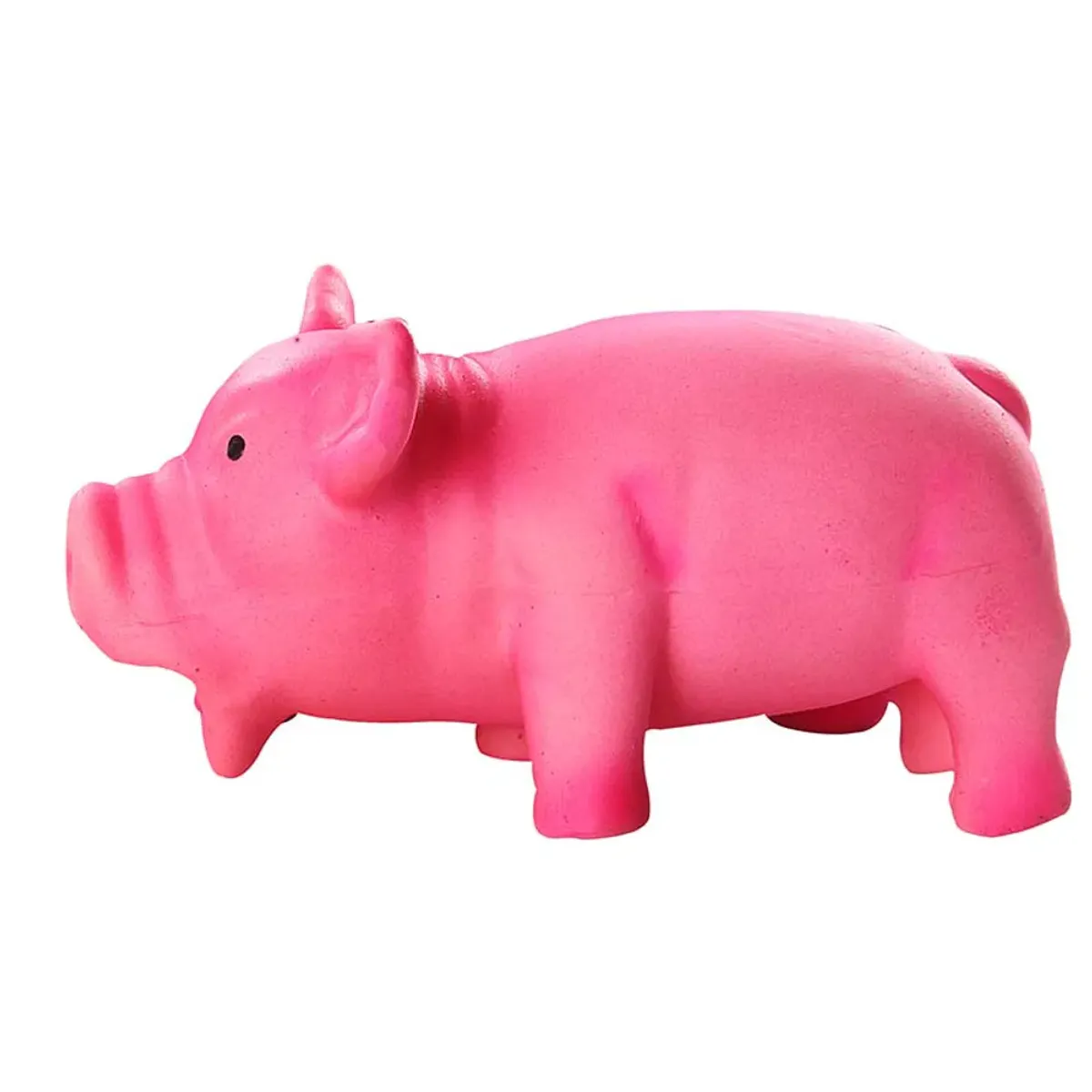 Pawise Funny Squeaky Pig Str L (20 cm) | Lateksgris m/ Nøffelyd