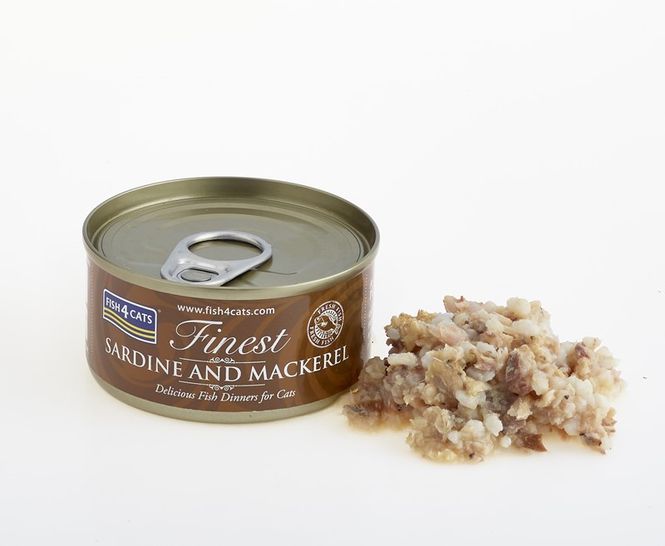 Hovedbilde Fish4Cats Wet Sardine & Mackerel 70g | Kornfritt Våtfôr