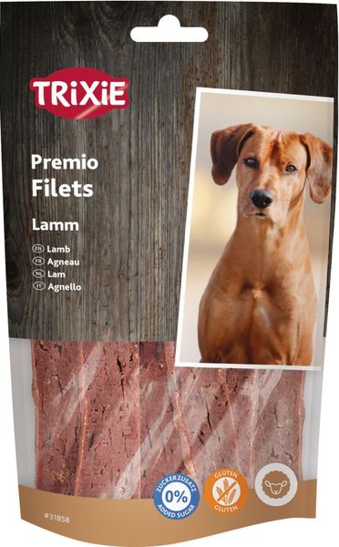 Hovedbilde Trixie Premio Fileter m/ Lam 80g | 93% Kjøttinnhold