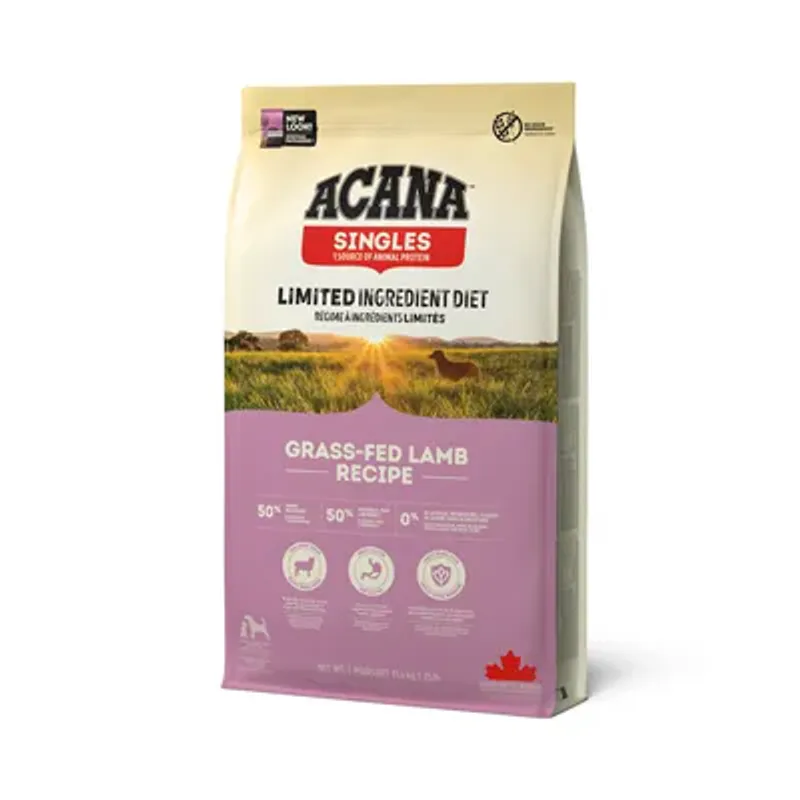 Acana Dog Grass-Fed Lamb Singles 2kg | Sensitiv Mage