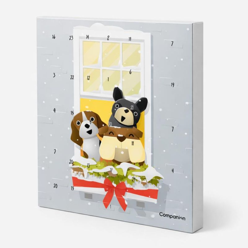 Companion Julekalender for Hund | Adventskalender m/ Snacks