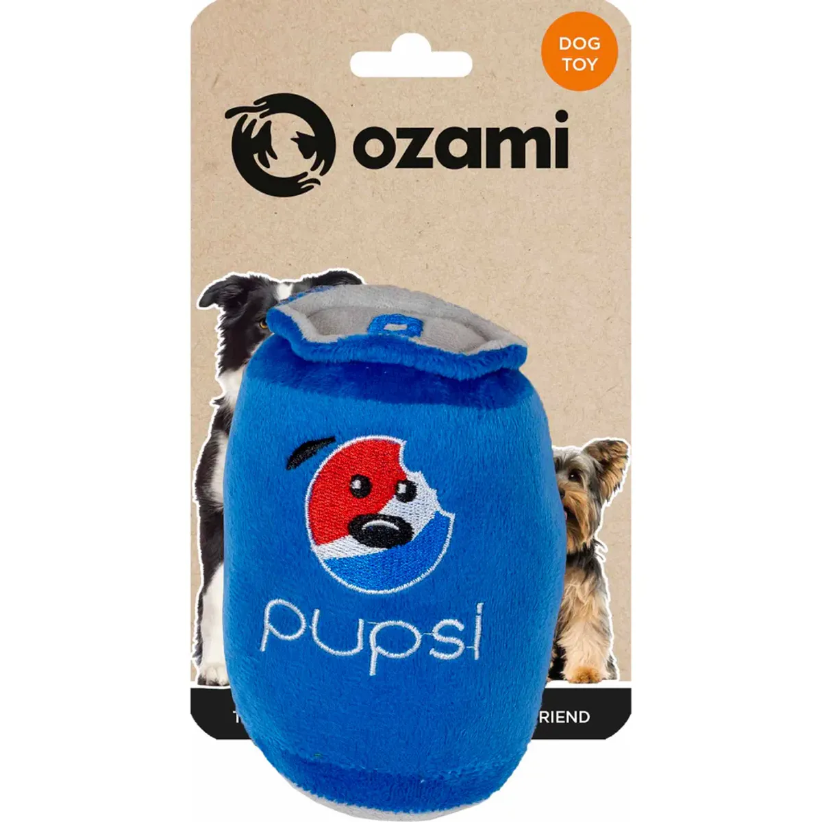 OZAMI Myk Hundeleke Pupsi 7,8x15cm 